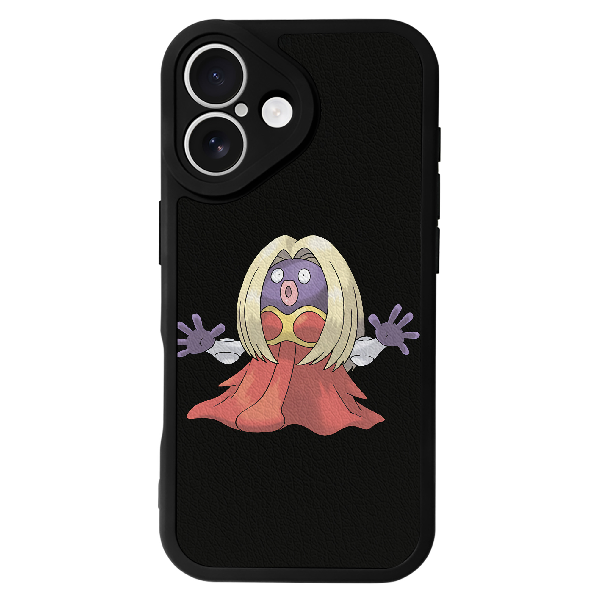 （画像用） ポケットモンスター Pokémon 【iPhone 16シリーズ対応】シリコンスマホケース（レザー調） 材質：シリコン